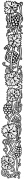 Vindrueranke - Stor H: 2,5 cm x B: 18 cm